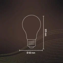 Calex Smart LED-Lampe E27 A60 7W Filament CCT