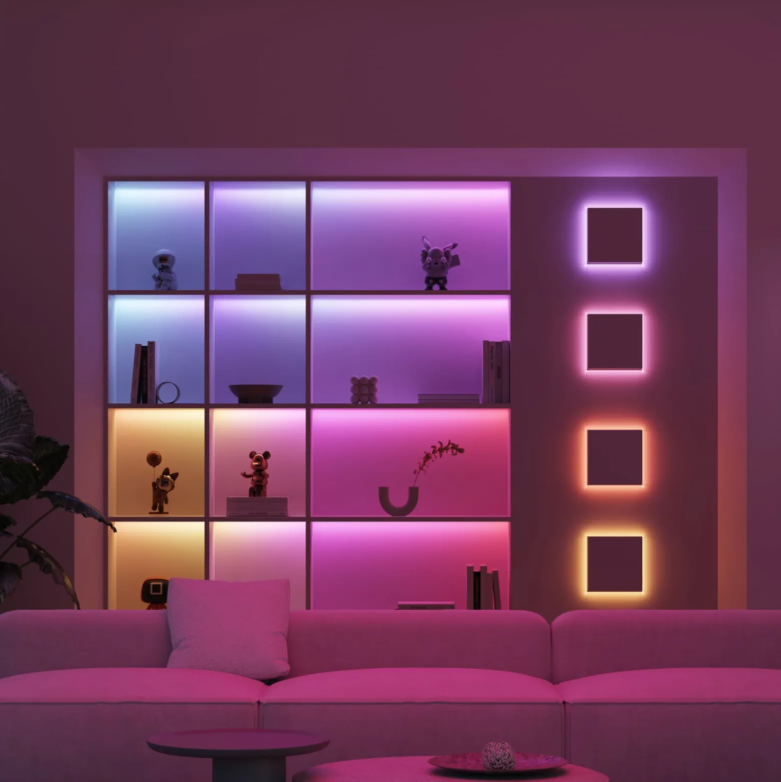 Calex Smart LED-Strip Striplight, Länge 5 m, CCT, RGB, WLAN