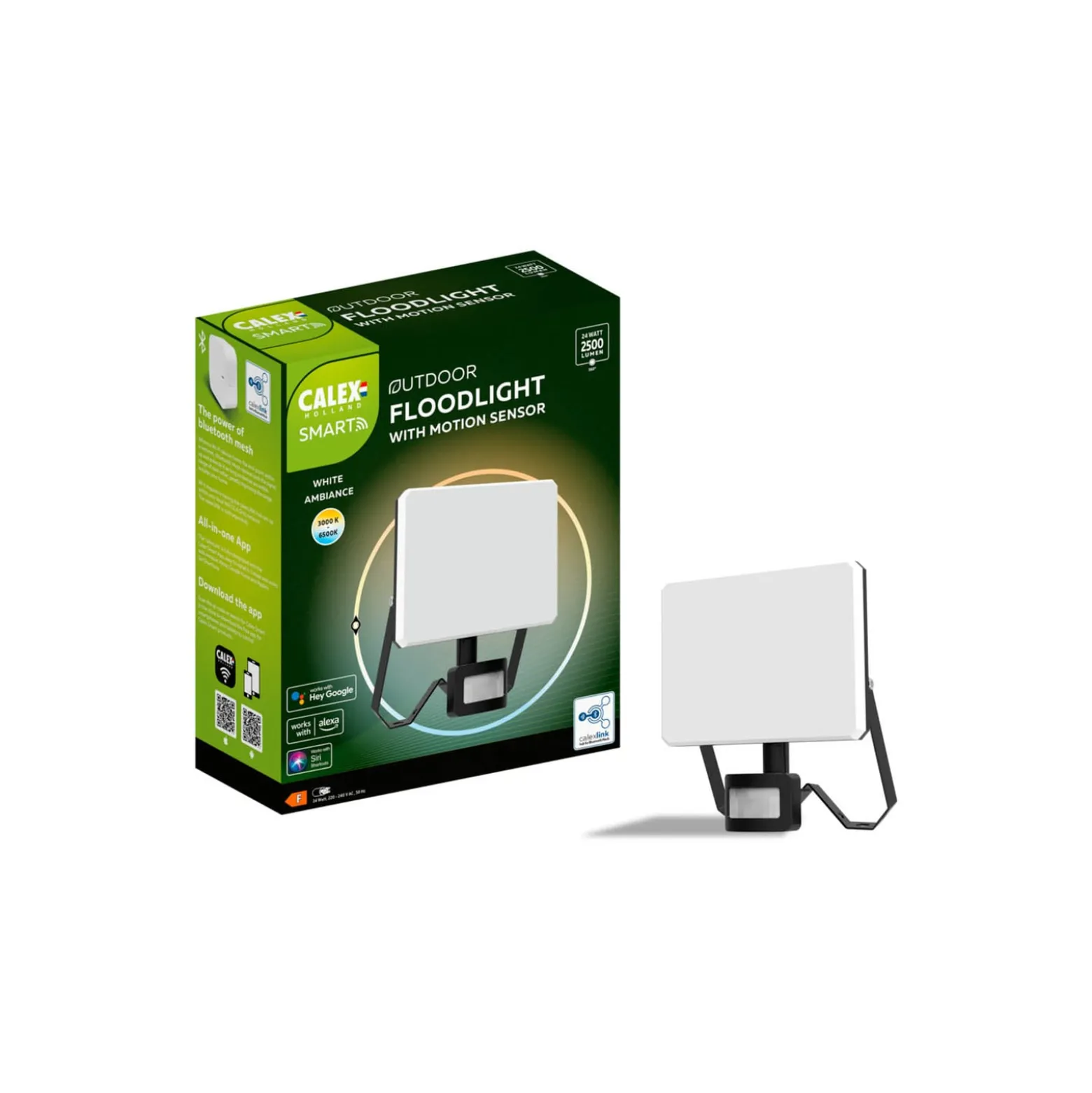 Calex Smart Outdoor Frameless Security, Sensor CCT