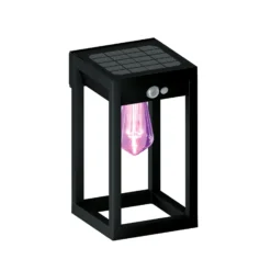 Calex Smart Outdoor Solar Lantern, Sensor, RGBW