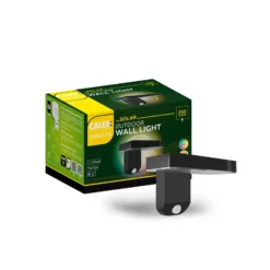 Calex Smart Outdoor Solarwandleuchte, Sensor, RGBW