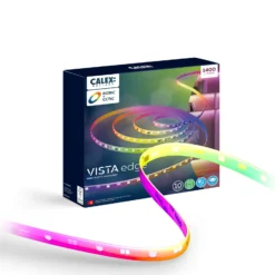 Calex Vista LED-Streifen, Länge 10 m, RGB, CCT Fernbedienung