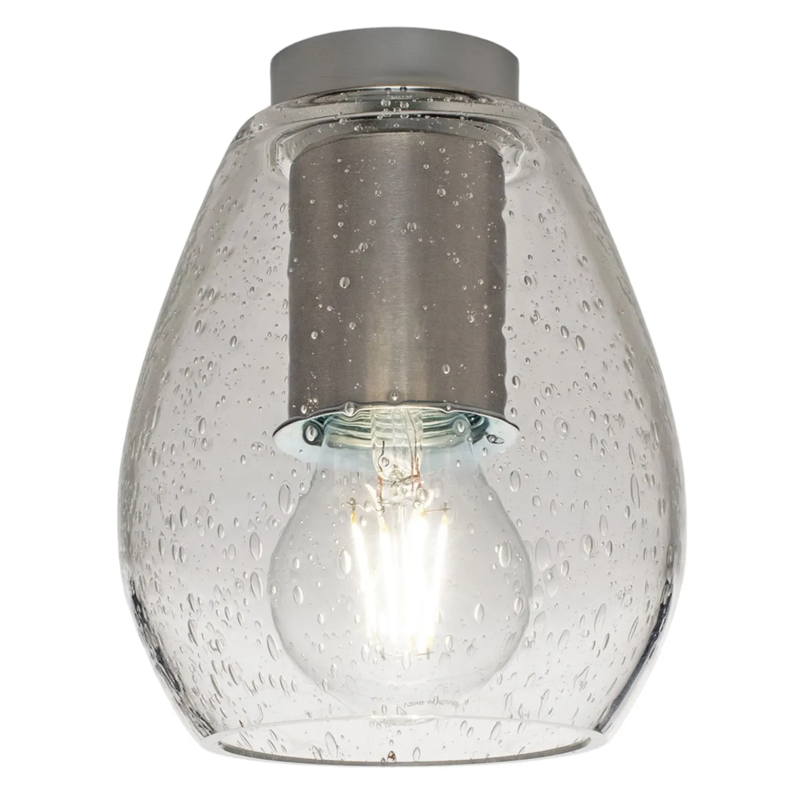 Casablanca Bagan Evolution Deckenlampe, Blasenglas