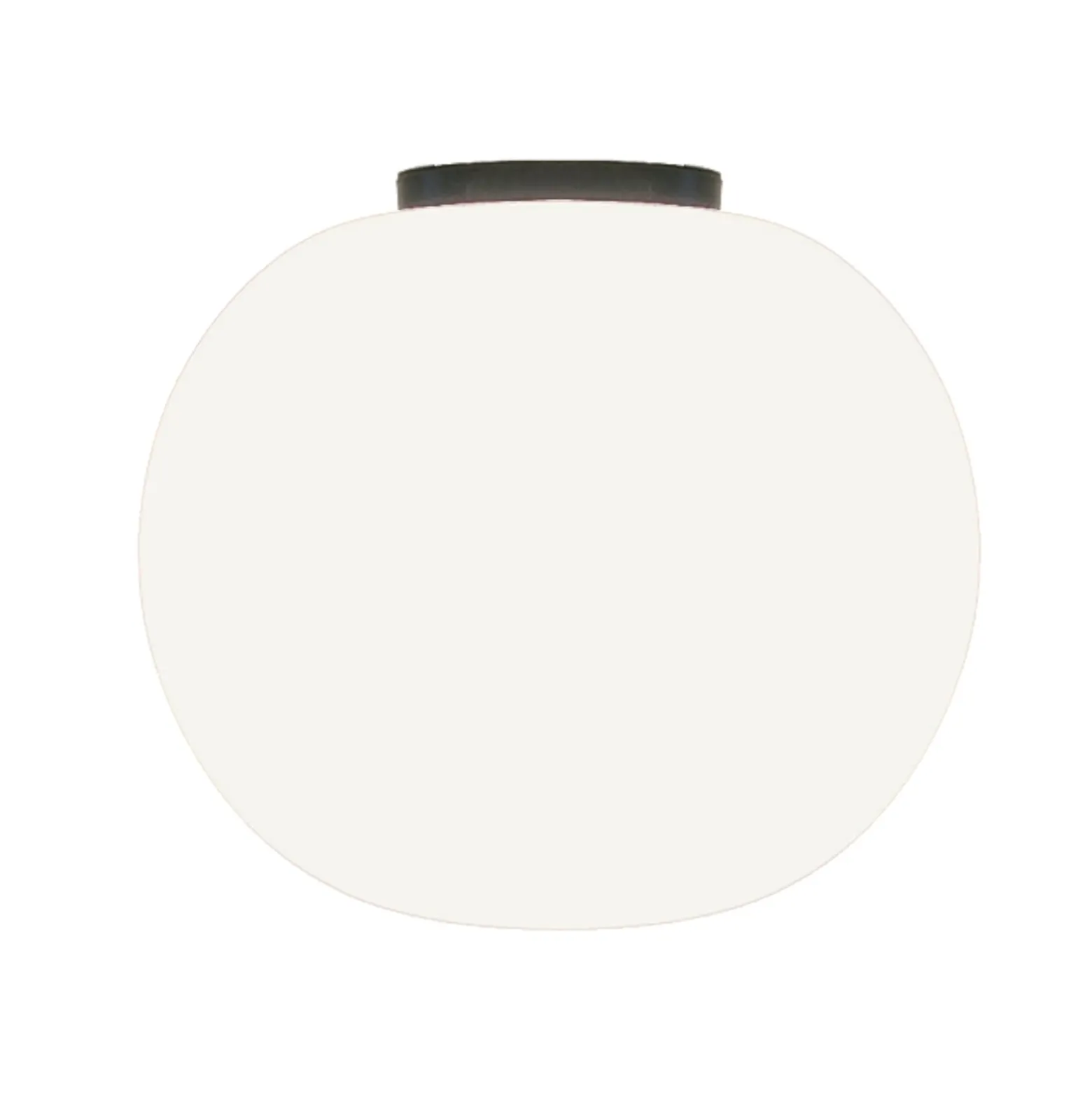 Casablanca Deckenlampe Acai, weiß/schwarz, Glas, 21 cm, E27