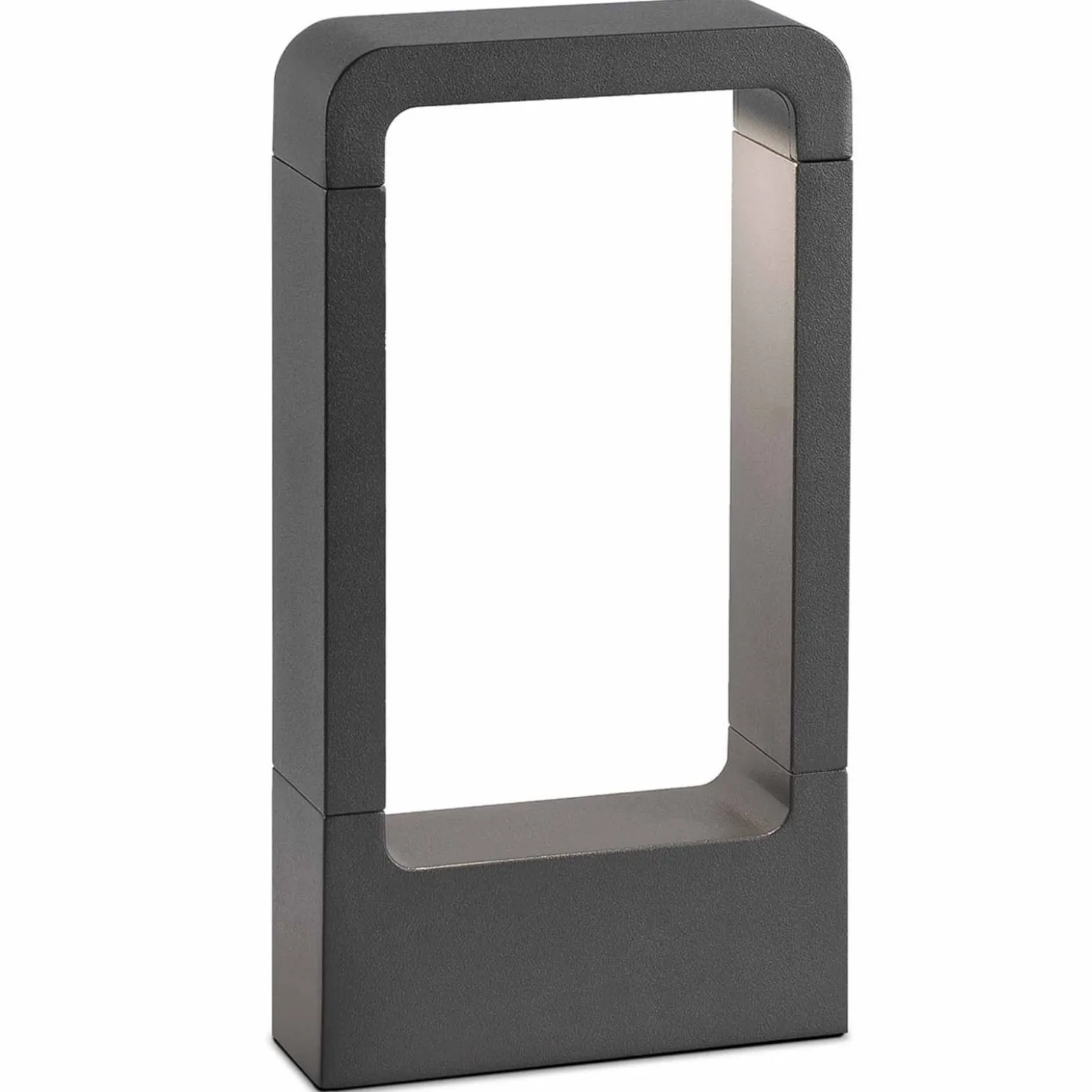 Das - puristische LED-Sockelleuchte aus Aluminium