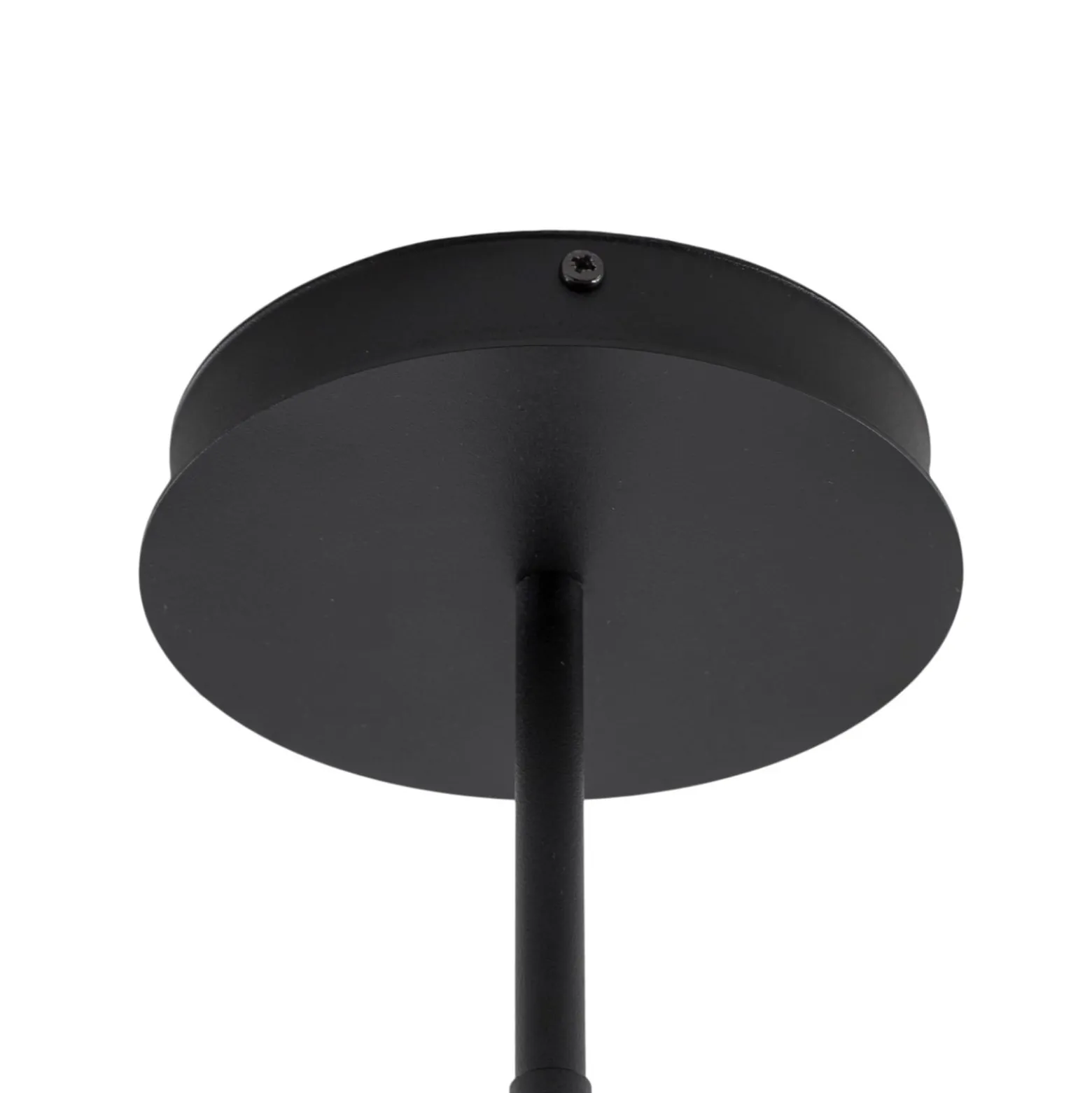 Deckenlampe Atria, rauchgrau/schwarz, Höhe 76 cm, 2-flg.