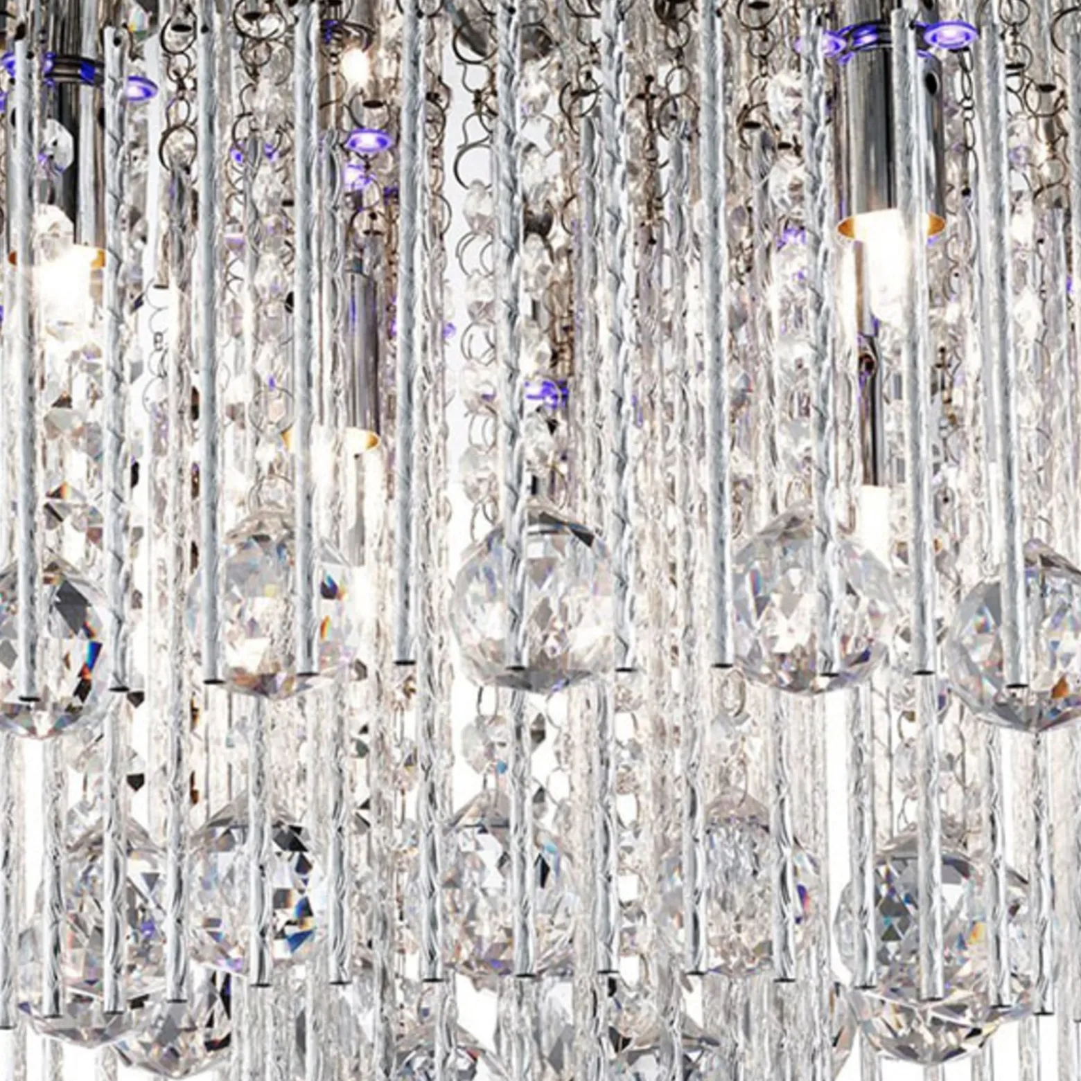 Deckenlampe Beatrix Kristall mit Fernbedienung