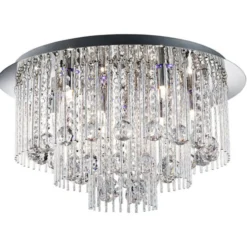 Deckenlampe Beatrix Kristall mit Fernbedienung