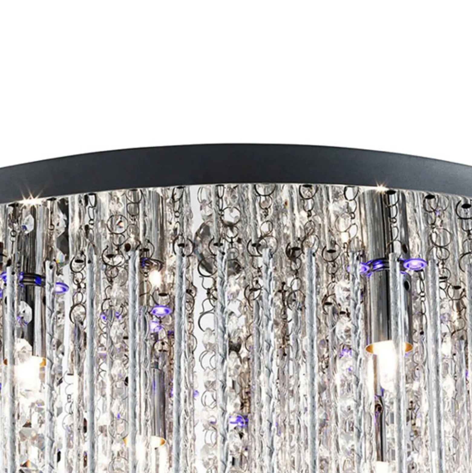 Deckenlampe Beatrix Kristall mit Fernbedienung