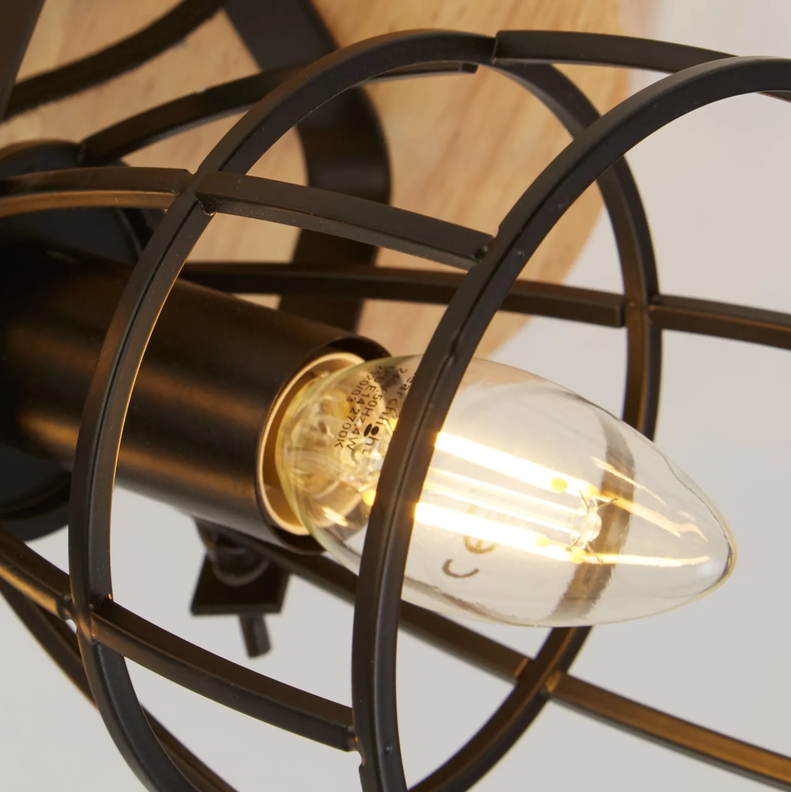 Deckenlampe Cage II 3-flammig