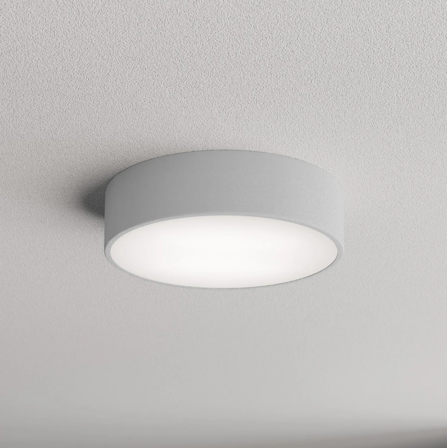 Deckenlampe Cleo 300, Ø 30 cm grau