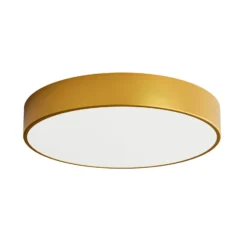 Deckenlampe Cleo 500, gold, Sensor, IP20, Ø 50 cm, Metall