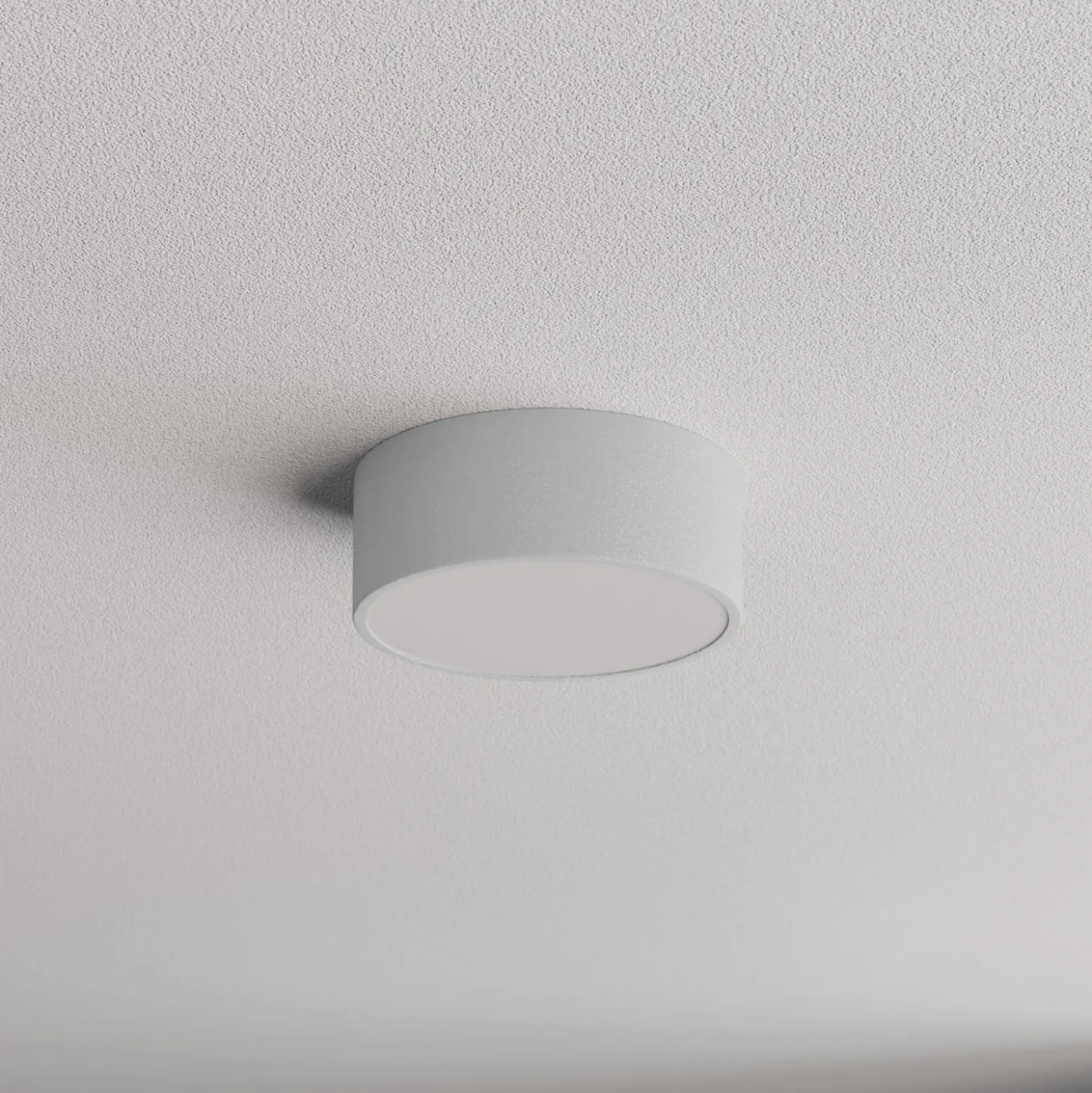 Deckenlampe Cleo 200, grau, Sensor, IP20, Ø 20 cm, E27