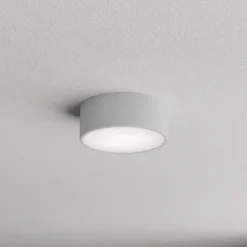 Deckenlampe Cleo 200, grau, Sensor, IP20, Ø 20 cm, E27