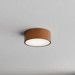 Deckenlampe Cleo 200, kupfer, Sensor, IP20, Ø 20 cm, E27