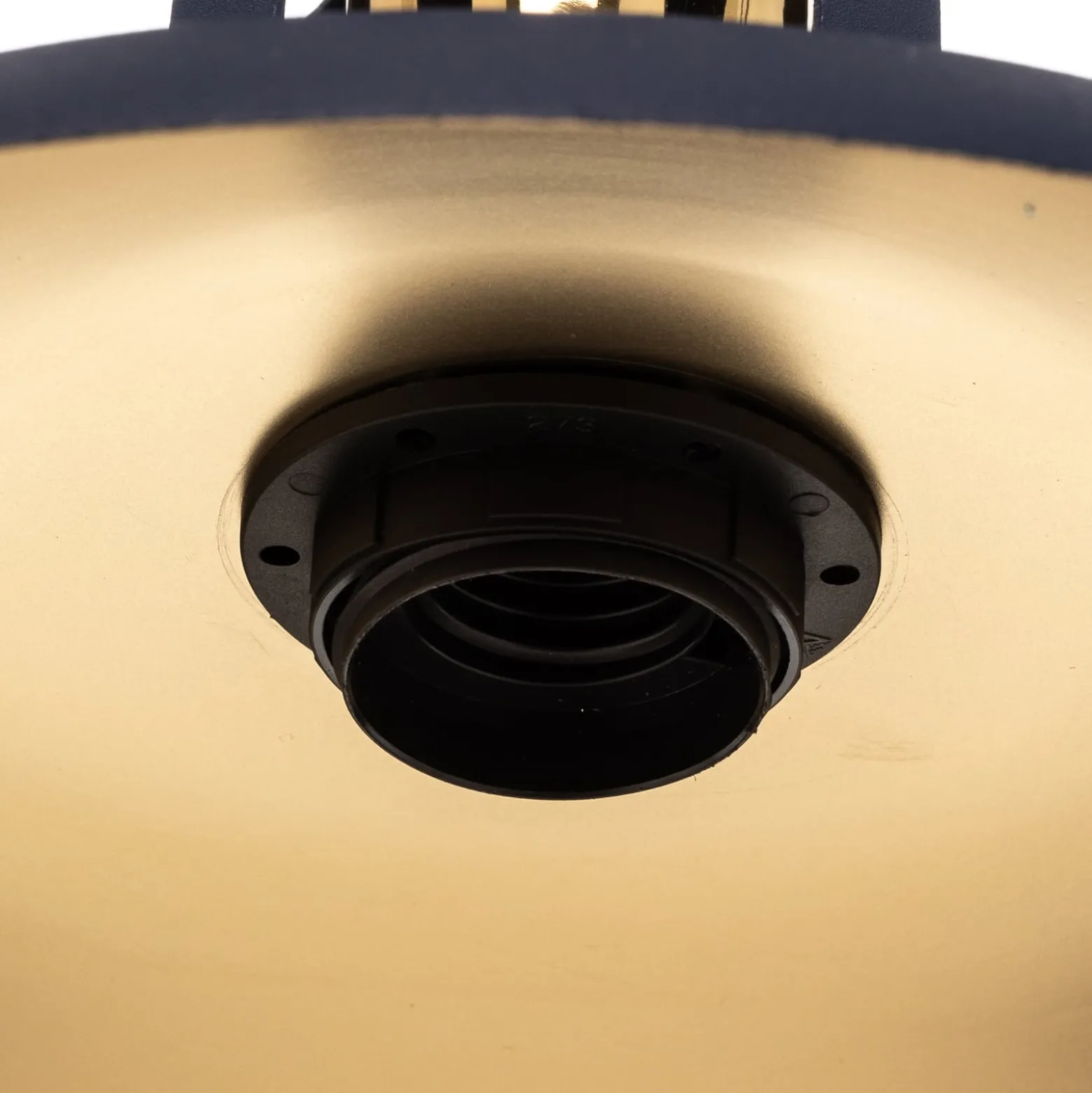 Deckenlampe Felix, blau/gold