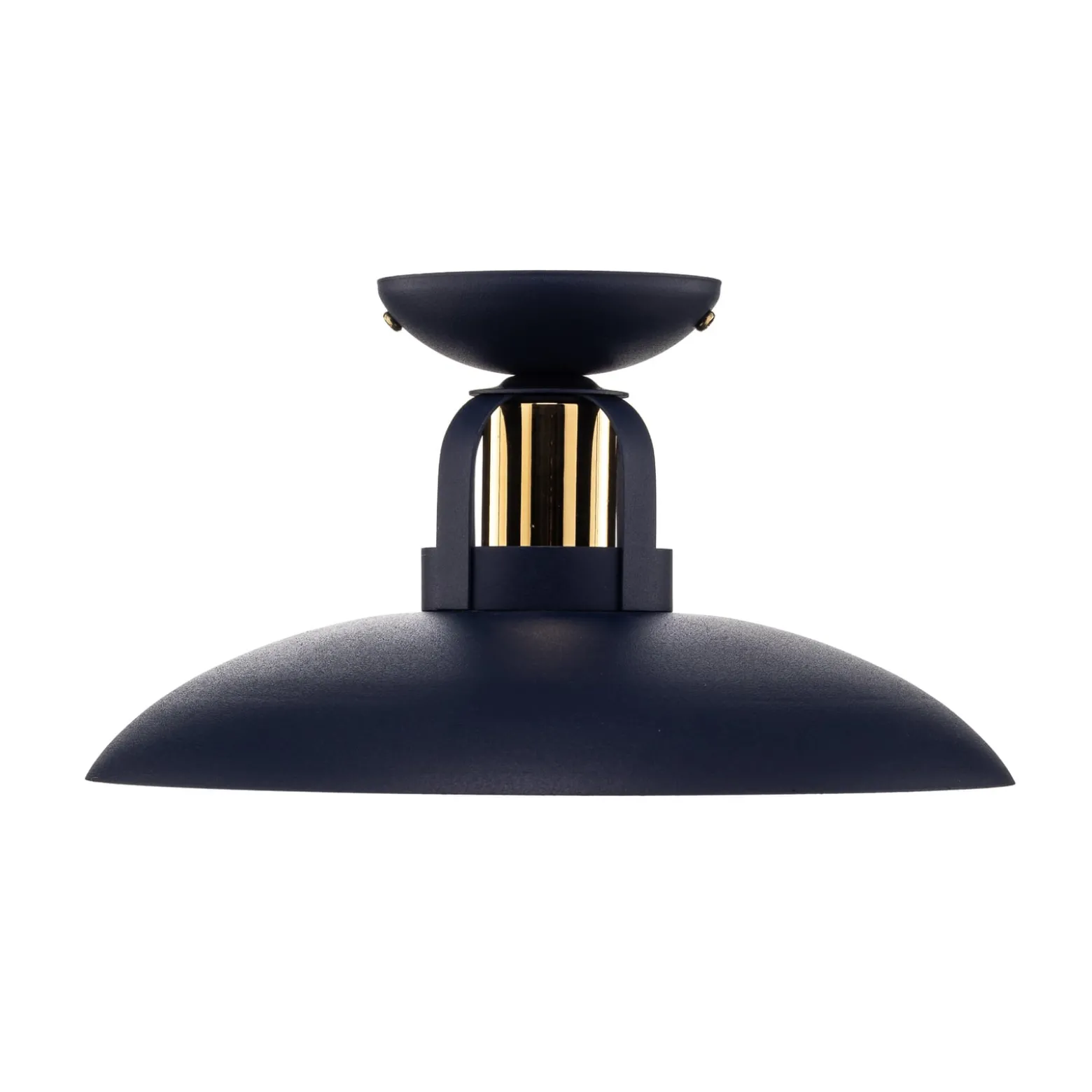 Deckenlampe Felix, blau/gold