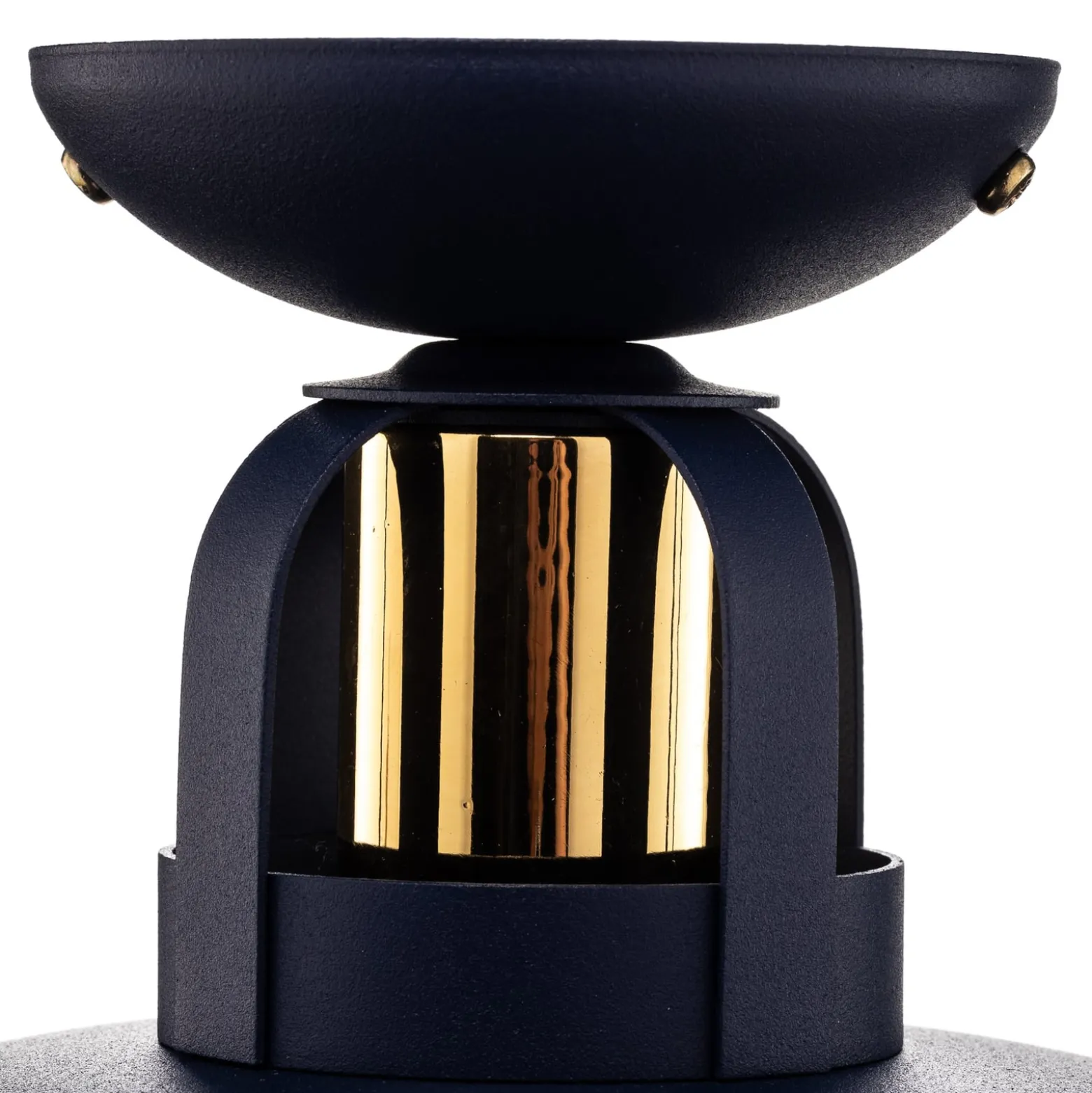 Deckenlampe Felix, blau/gold