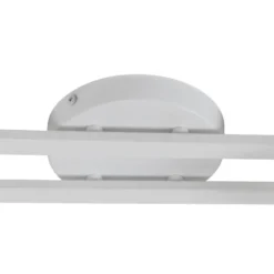 Deckenlampe Fragment, weiß, Länge 86 cm, Metall, 4-flg.