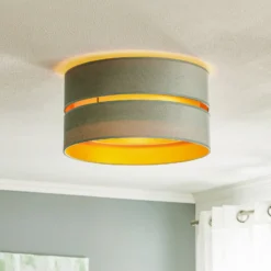 Deckenlampe Golden Duo Ø 40cm mintgrün/gold