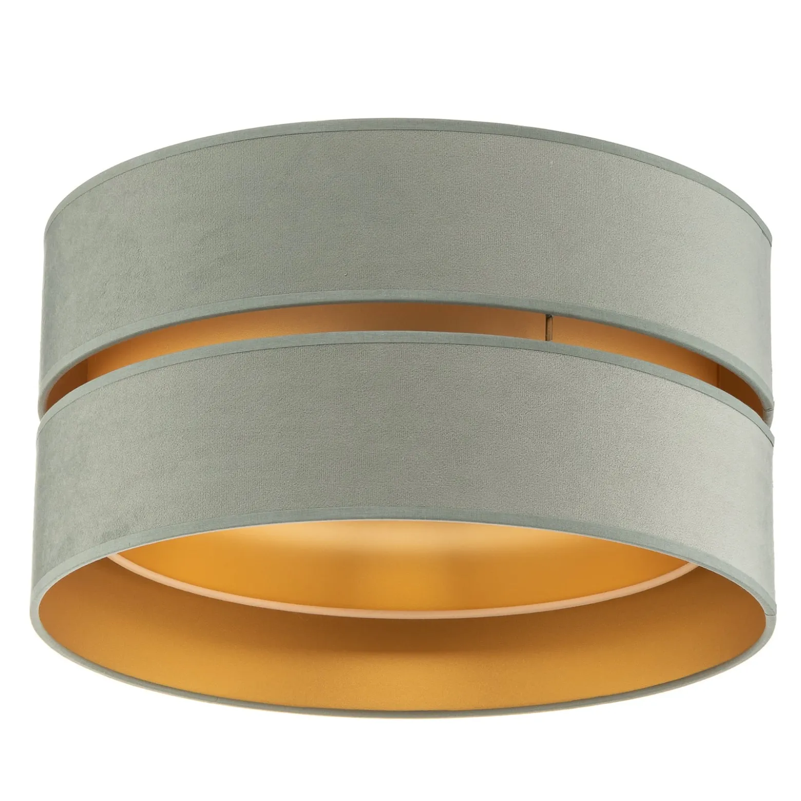 Deckenlampe Golden Duo Ø 40cm mintgrün/gold