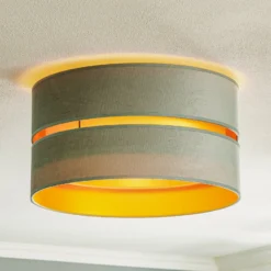 Deckenlampe Golden Duo Ø 40cm mintgrün/gold