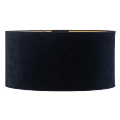 Deckenlampe Golden Roller Ø 60cm dunkelblau/gold