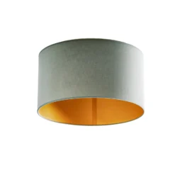 Deckenlampe Golden Roller Ø 40cm mintgrün/gold