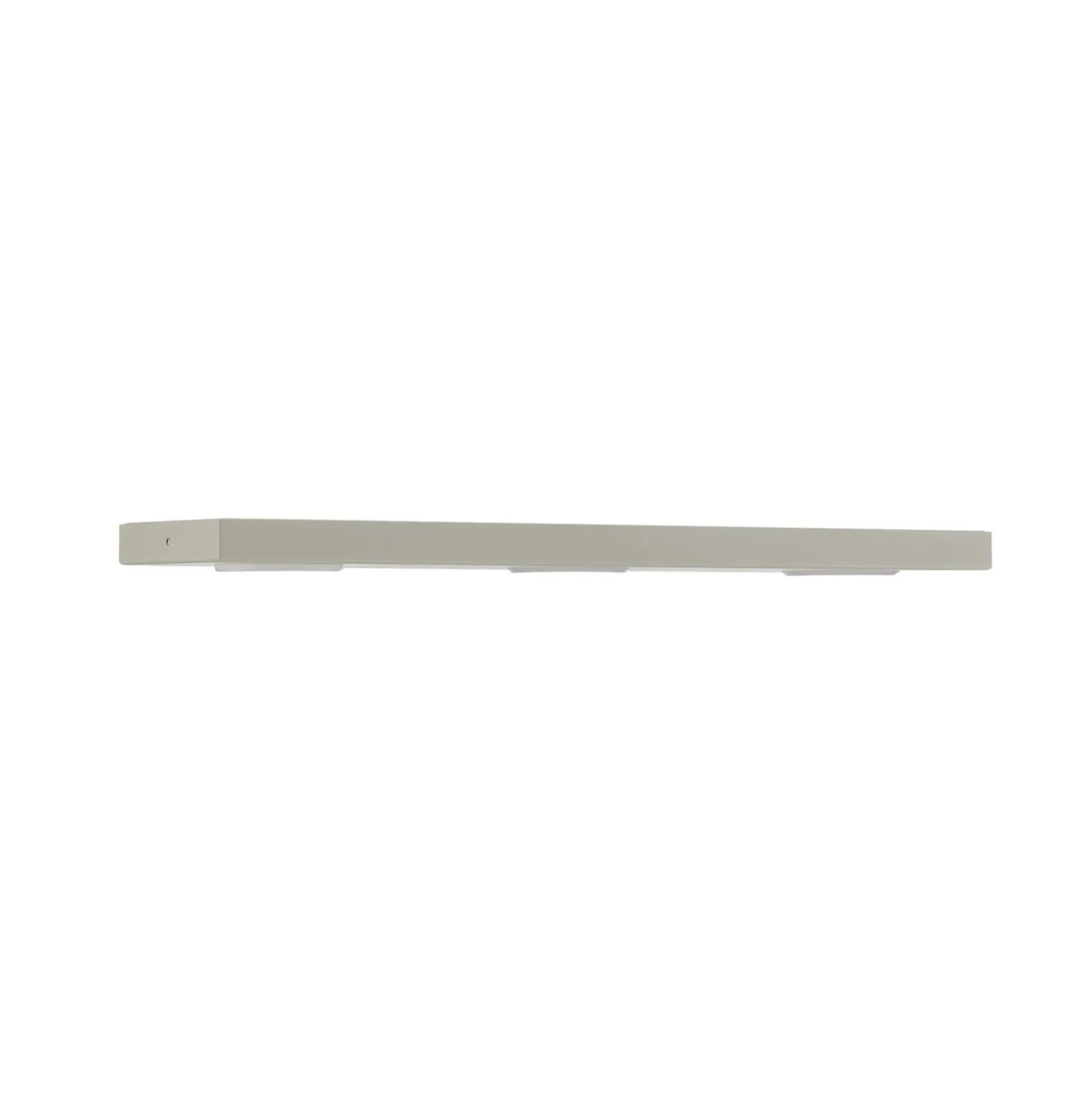 Deckenlampe Hero grau-beige, 55 x 12 cm, 3-fl., Metall GX53