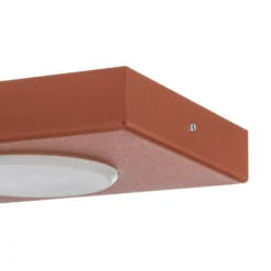 Deckenlampe Hero, rot, 2fl., 35 x 12 cm, Metall, GX53