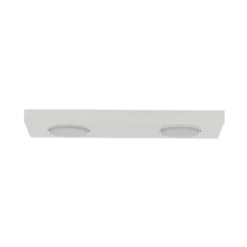 Deckenlampe Hero, weiß, 2fl., 35 x 12 cm, Metall, GX53