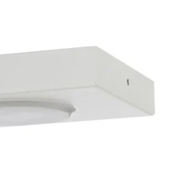 Deckenlampe Hero, weiß, 55 x 12 cm, 3-fl., Metall, GX53