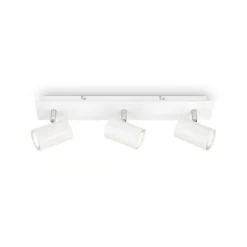 Deckenlampe Isil A, weiß, 3-flammig, Metall, drehbar