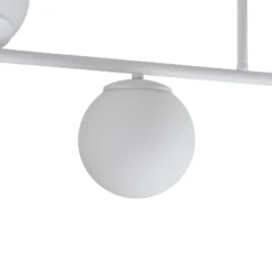 Deckenlampe Kabo,1 Arm, weiß, vierflammig