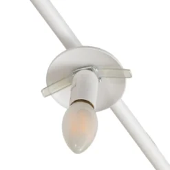 Deckenlampe Kabo,1 Arm, weiß, vierflammig