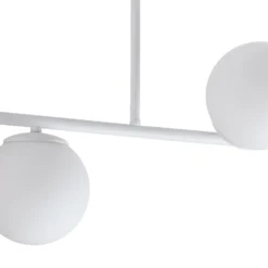 Deckenlampe Kabo,1 Arm, weiß, vierflammig