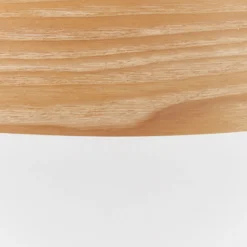 Deckenlampe Libba mit Dekor in Holzoptik