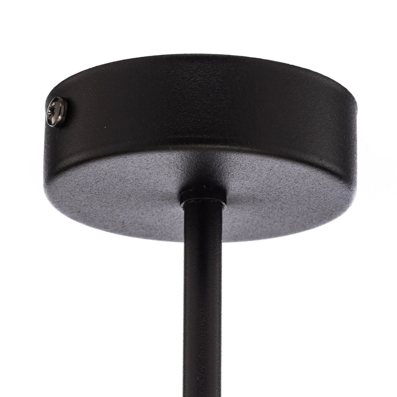 Deckenlampe Lotus, schwarz/gold, 2-flammig