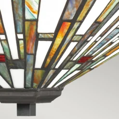 Deckenlampe Maybeck im Tiffany-Design