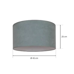 Deckenlampe Pastell Roller Ø 45cm mintgrün