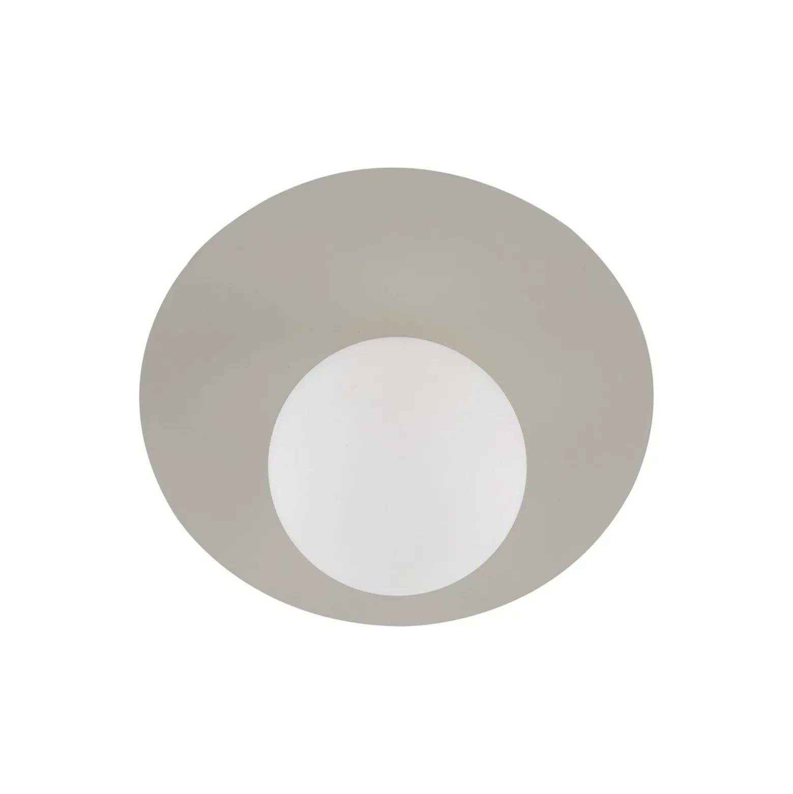 Deckenlampe Pixie, beige, Glas, Ø 25 cm, Kugel, G9