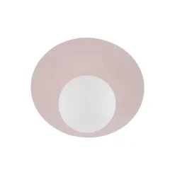 Deckenlampe Pixie, rosa, Glas, Ø 25 cm, Kugel, G9