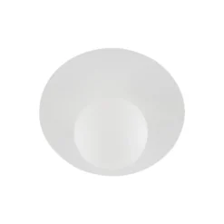 Deckenlampe Pixie, weiß, Glas, Ø 25 cm, Kugel, G9