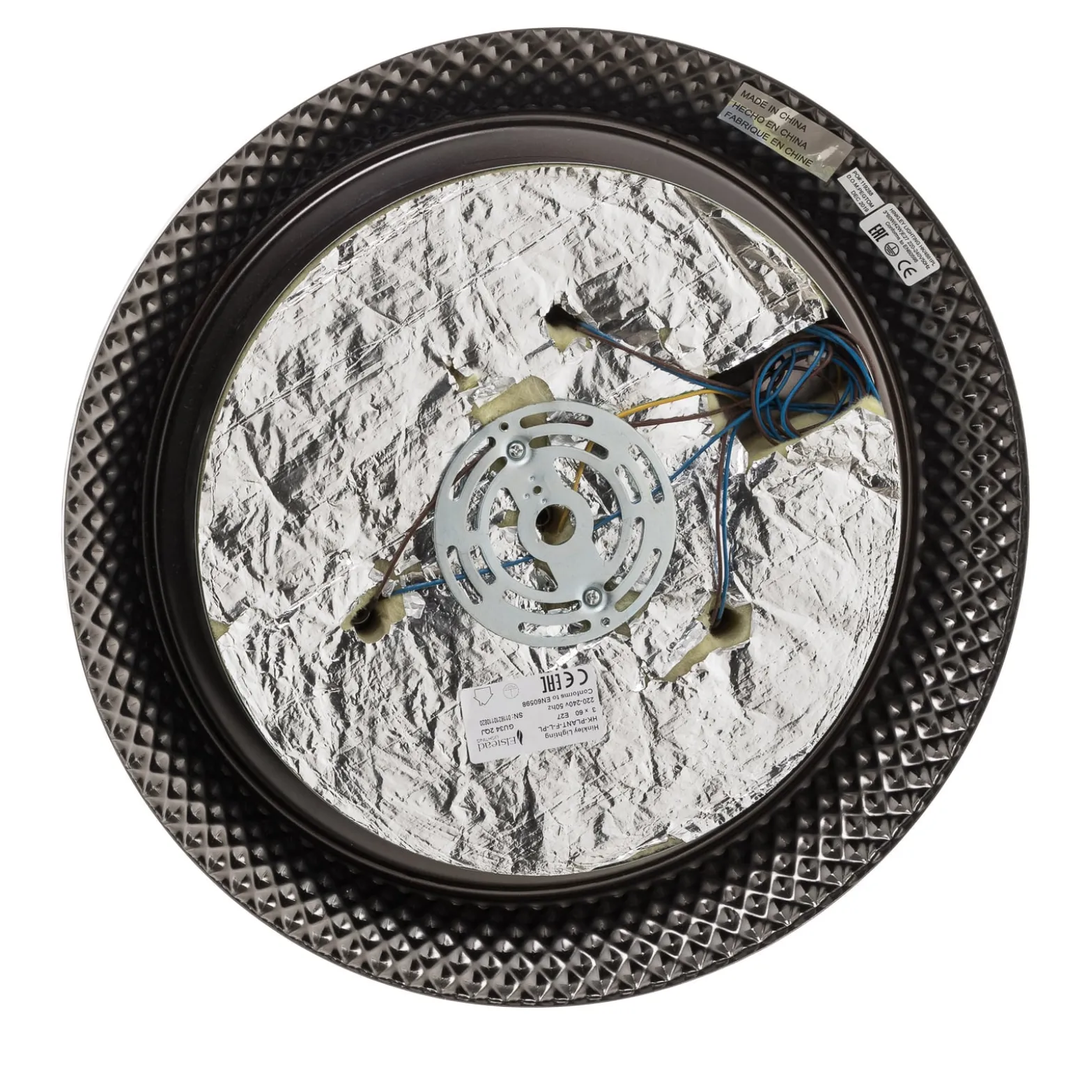 Deckenlampe Plantation nickel antik, 40,6cm