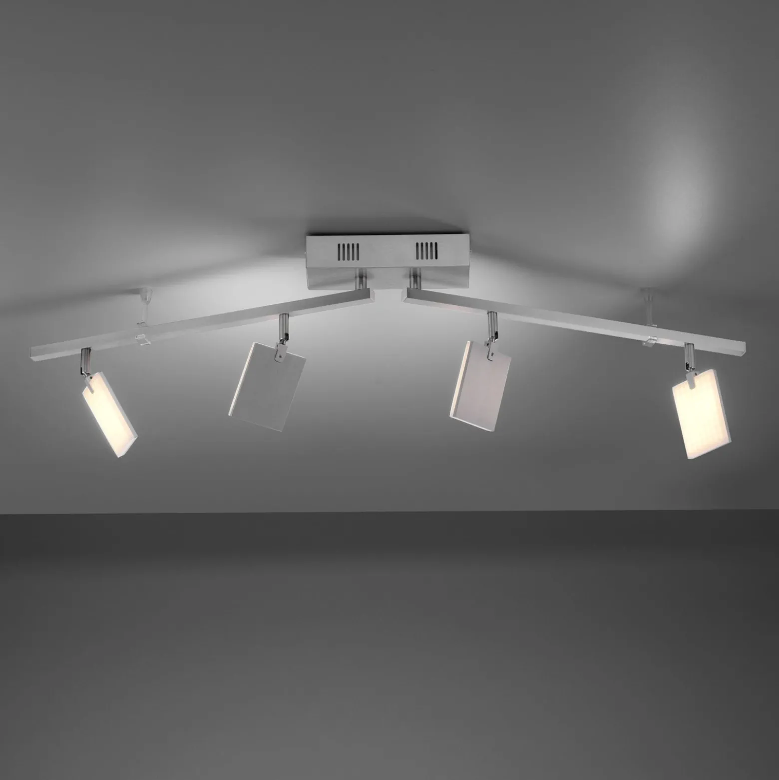 Deckenlampe PURE Mira, diamond, 4-flammig, Remote, CCT