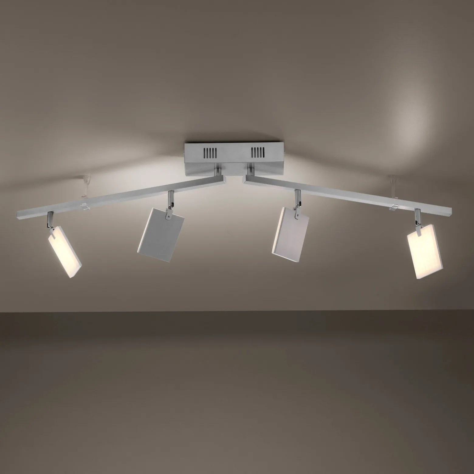 Deckenlampe PURE Mira, diamond, 4-flammig, Remote, CCT