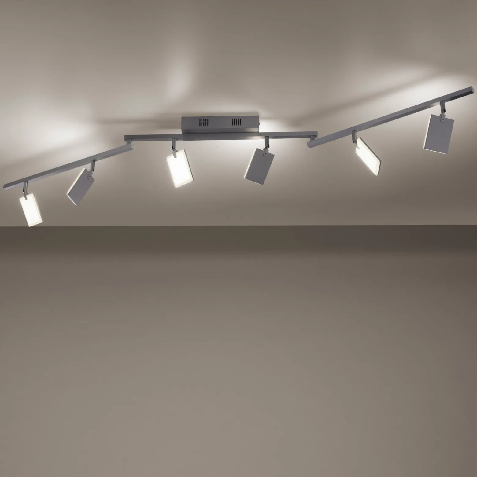 Deckenlampe PURE Mira, diamond, 6-flammig, Remote, CCT