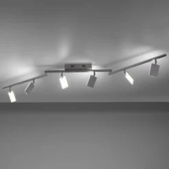Deckenlampe PURE Mira, diamond, 6-flammig, Remote, CCT