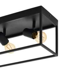 Deckenlampe Silentina dreiflammig, 54x18cm