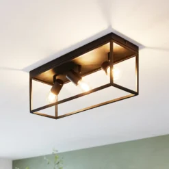 Deckenlampe Silentina dreiflammig, 54x18cm